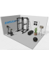 Bedrijfsfitness ruimte | Hotel ruimte | Fysiotherapie | Homegym | 20M2