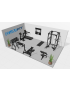 Bedrijfsfitness ruimte | Hotel ruimte | Fysiotherapie | Homegym | 40M2 | NIEUW |