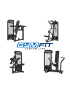 Gymfit Custom-Line Krachtset | 4 Apparaten | Complete set | Nieuw