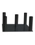 LMX1025 | Vertical bar rack | 5pcs - black (50mm)