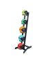 LMX1251 | Medicineball rack. | For 5 medicineballs (black) |