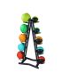 LMX1253 | Medicineball rack. | For 10 medicineballs (black) |