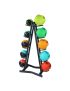 LMX1253 | Medicineball rack. | For 10 medicineballs (black) |