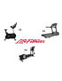 Life fitness Cardio set | Loopband | Crosstrainer |