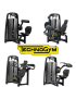 Technogym Selection Black | Brown Cushion | Kracht Set